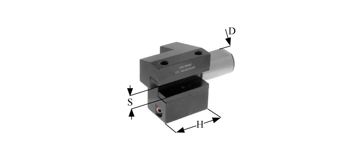 HÅLLARE FORM C3 VDI 40