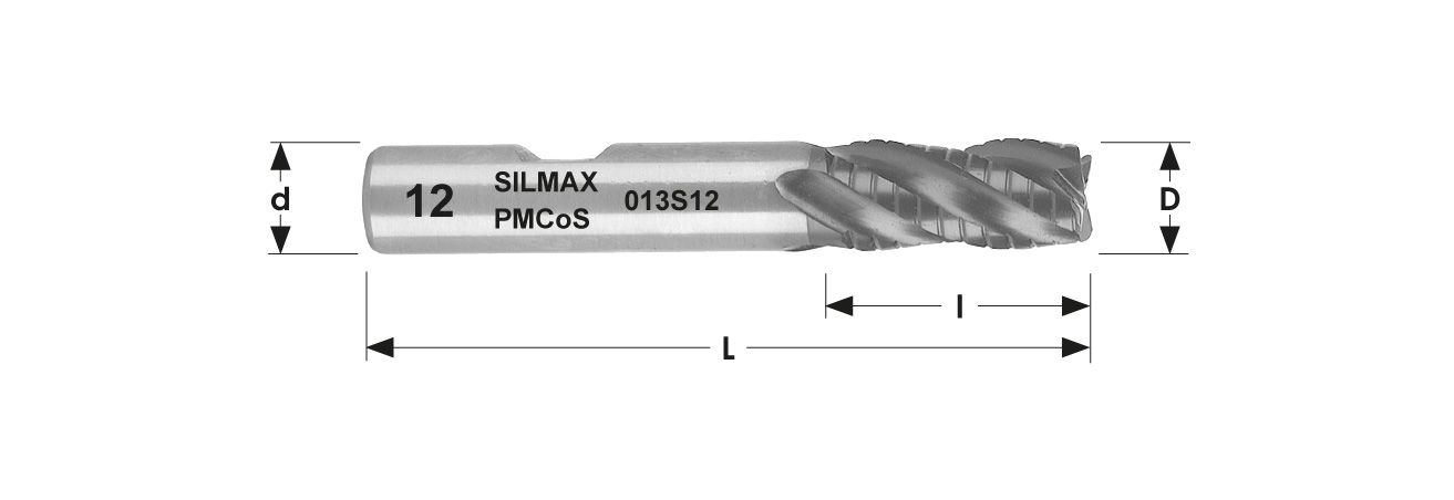 PINNFRÄS 013S 10 MM ALCRN