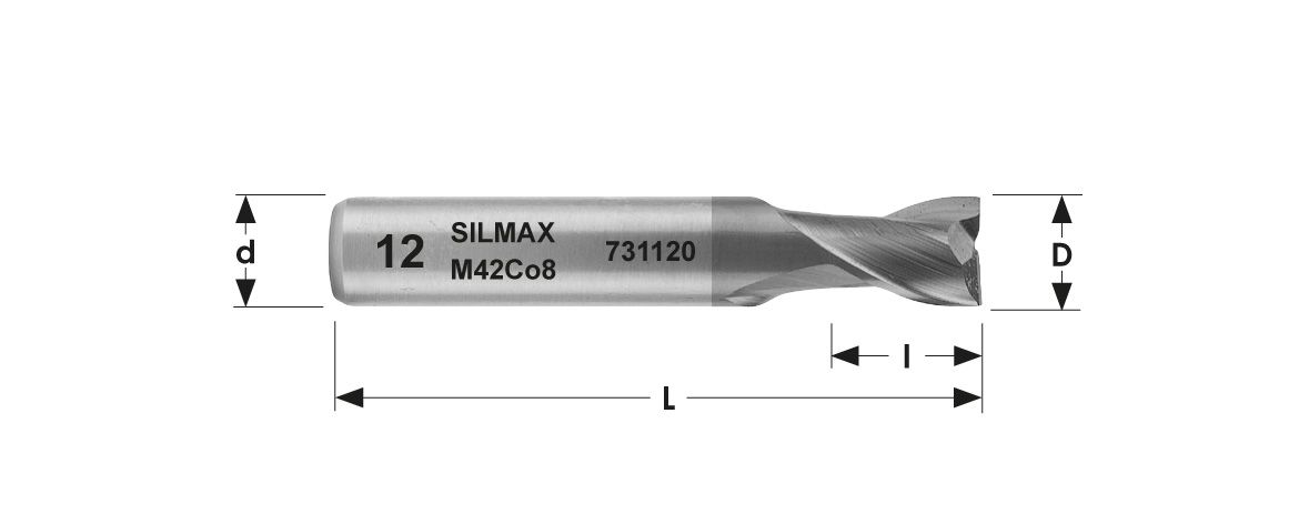 PINNFRÄS 731 3 MM ALCRN